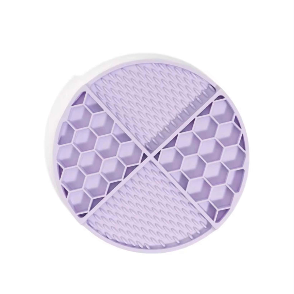 Eco-friendly szilikon nyalogató- és habzsolásgátló etetőtál kutyáknak, cicáknak (21 cm)